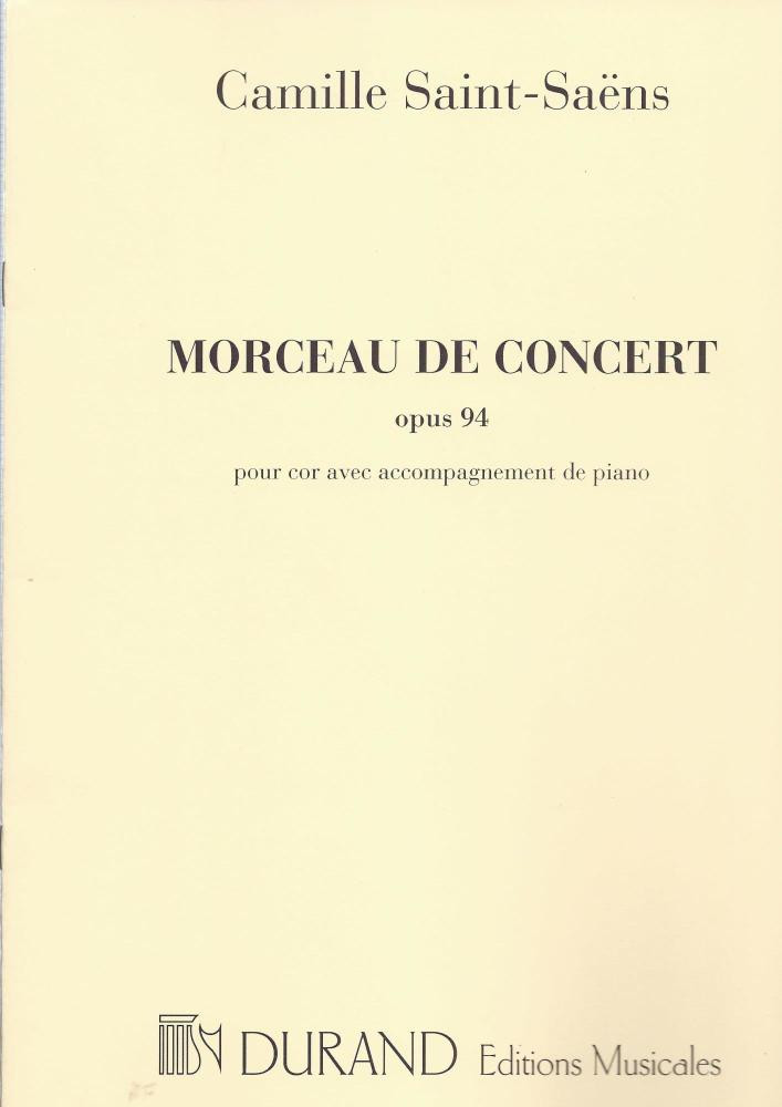 Saint-Saens, Camille - Morceau de Concert, Opus 94 - Pope Horns Inc.