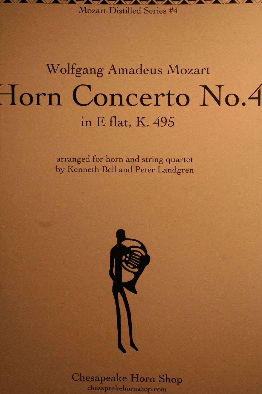 Mozart, W.A. - Horn Concerto No.4 In E Flat (K.495) - Pope Horns Inc.