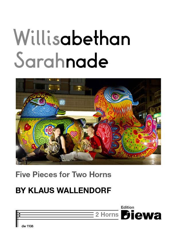 洋書 Invisible Dynamics - Klaus P. Horn Wallendorf, Klaus - Willisabethan Sarahnade, 5 pieces for 2 horns