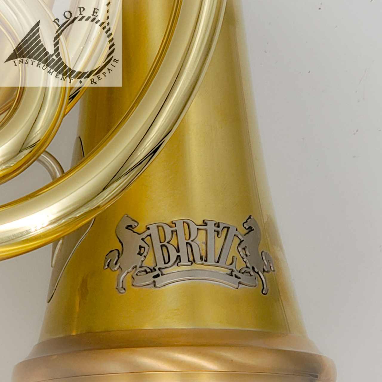 Conn 11D gold brass flare with full ring (lawson/Alexander) MH - Pope Horns  Inc.