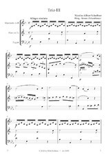 Schaffner, NicolasAlbert Six Trios Horn Bassoon, Vol 3