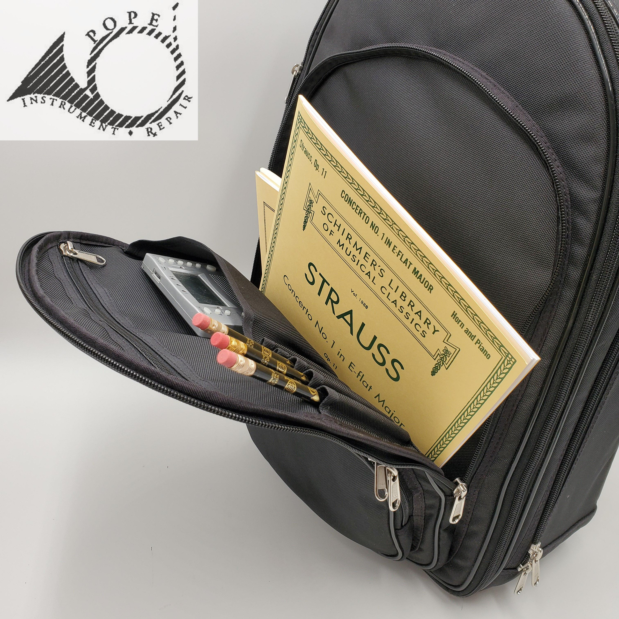 Backpack Case for horn Pope Horns Inc.