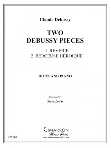 Debussy, Claude - Two Debussy Pieces (image 1)