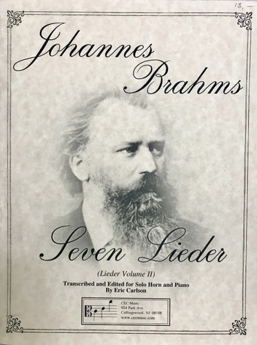 Brahms, J.S. - Seven Lieder (Volume 2) (image 1)