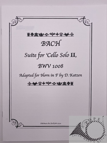 Bach, J.S. Six Cello Suites, arr. for horn by Daniel Katzen