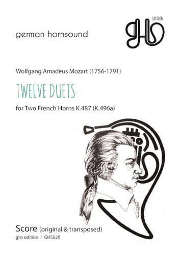 Mozart, W.A. - Twelve Duets Kv. 487 (KV496a)  for 2 horns