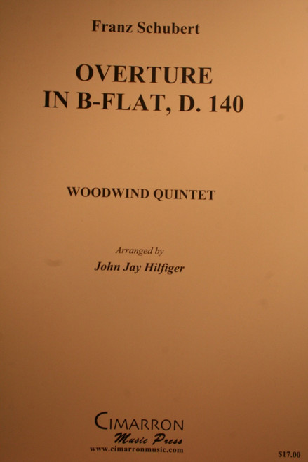 Schubert, Franz - Overture In B-Flat, D. 140