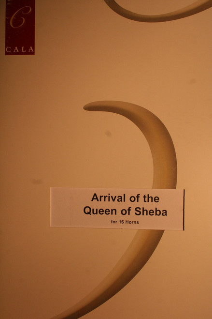 Handel, G.F. - The Arrival Of The Queen Of Sheba (16 Horns)