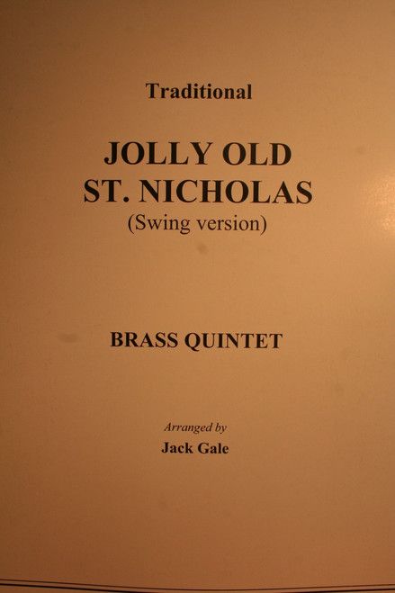 Trad. Christmas Traditional - Jolly Old. St Nicholas (Swing Version)