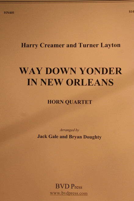 Creamer & Layton - Way Down Yonder In New Orleans