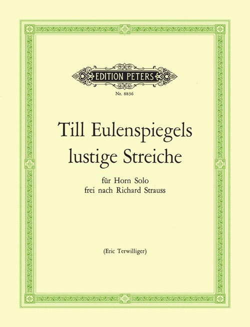 Till Eulengspiegel lustige Streiche, Opus 28 for Solo Horn  (image 1)