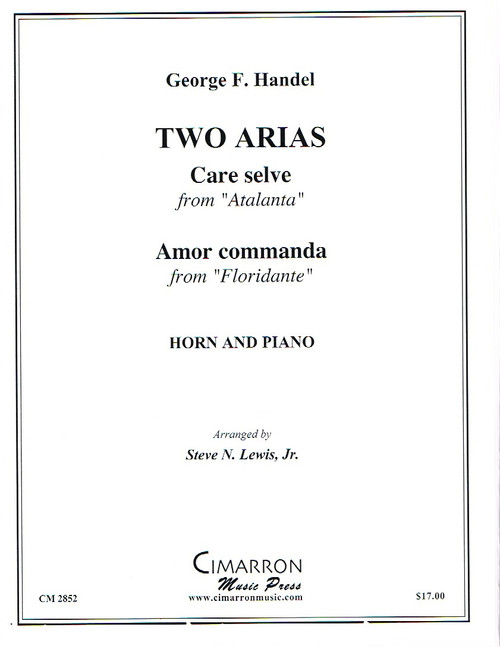 Handel, George - Two Arias (image 1)