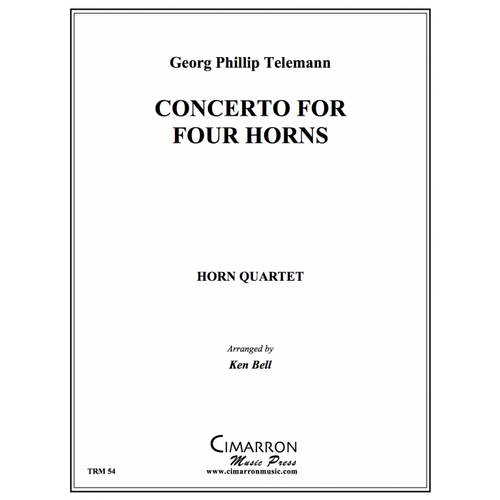 Telemann, G.P. - Concerto for Four Horns