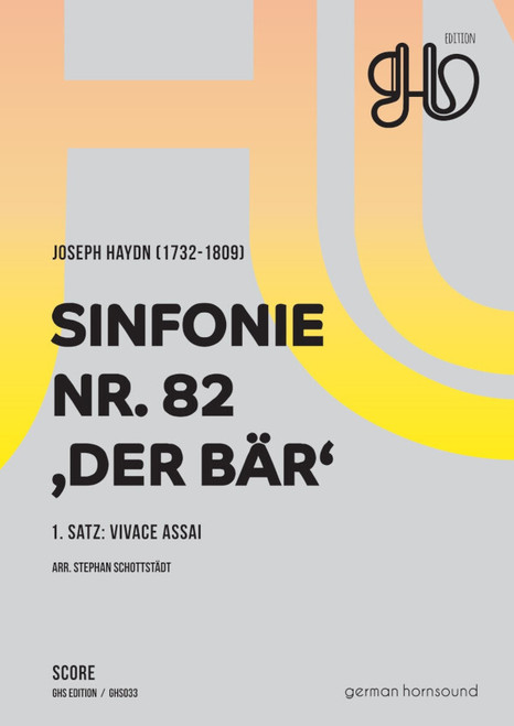 Haydn, Joseph - Vivace Assai from Symphony No. 82 (The Bear) for 4 Horns