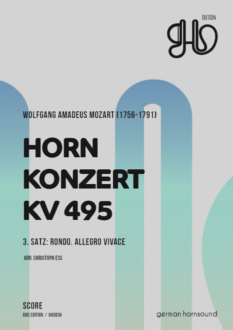 Mozart, Wolfgang Amadeus - Rondo from Horn Concerto KV495 for 4 Horns