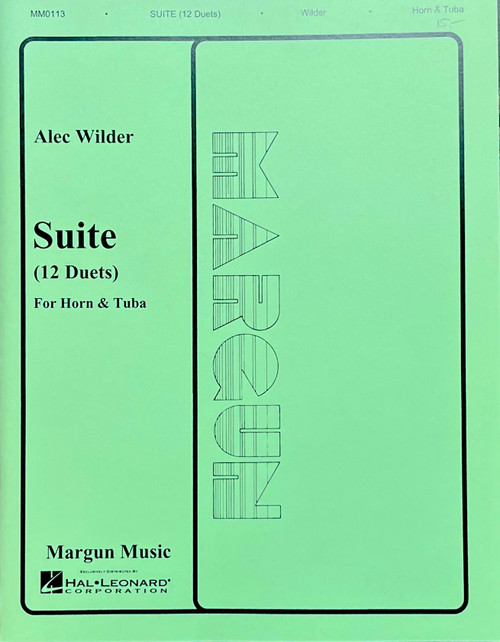  Wilder, Alec - 12 Duets for Horn and Tuba