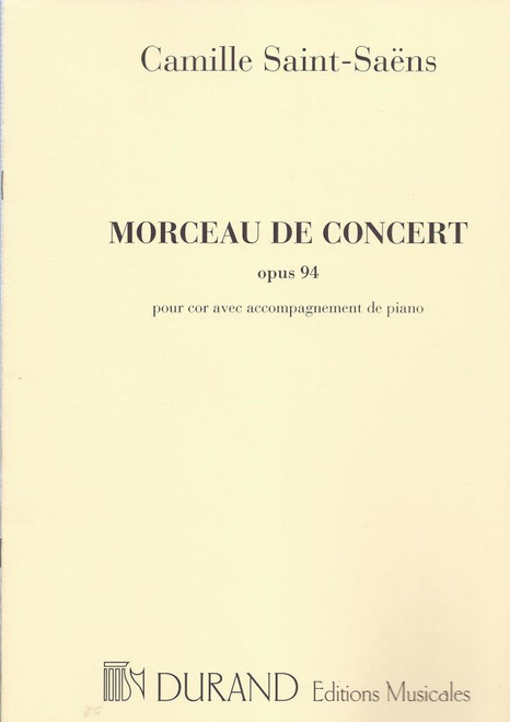 Saint-Saens, Camille - Morceau de Concert, Opus 94 - Pope Horns Inc.