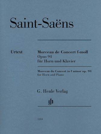 Saint-Saens, Camille - Morceau de Concert, Op. 94 Urtext - Pope