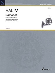 Hakim, Naji - Romance for Horn and Piano