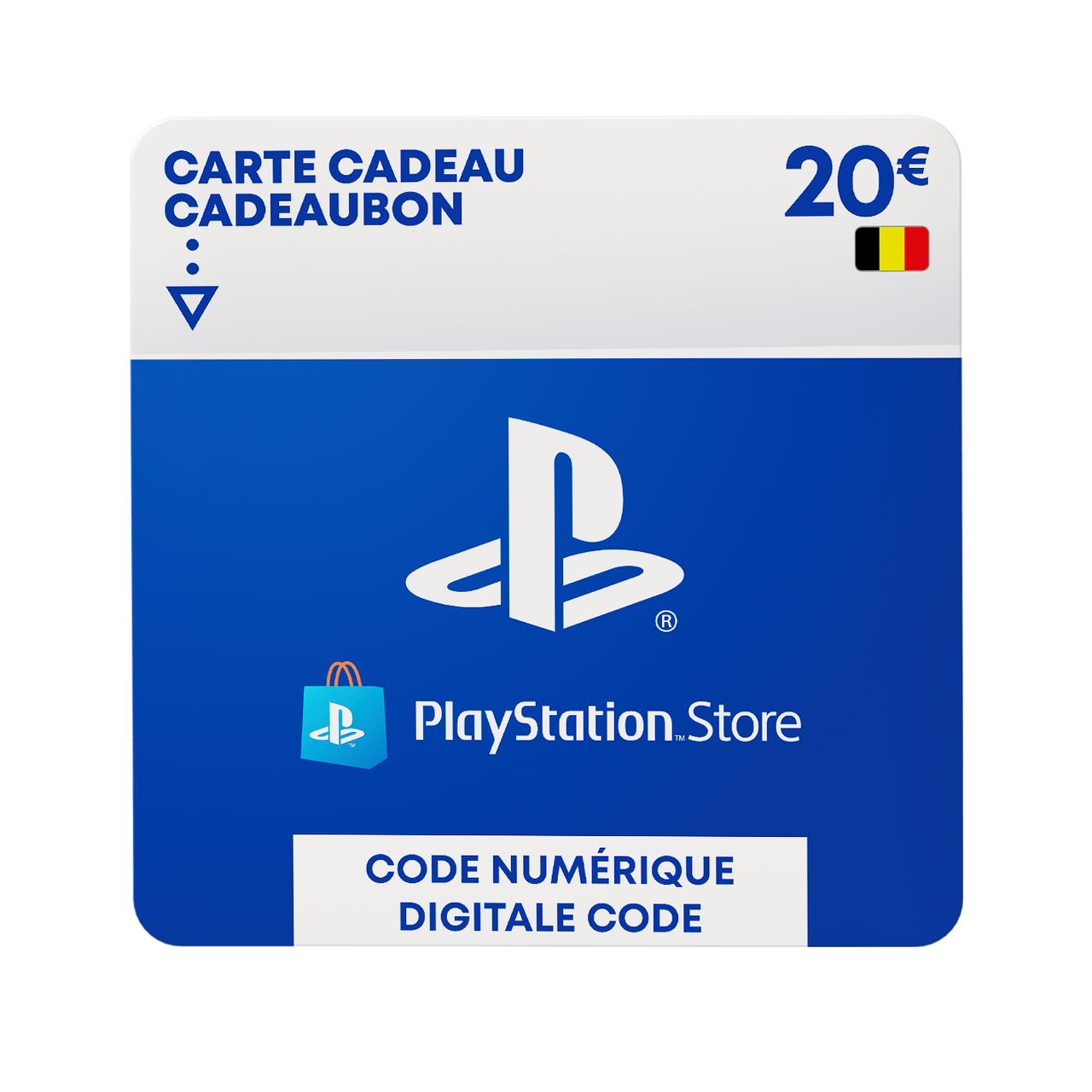 PlayStation Store Tegoedcode - €20 - Carrefour Gaming