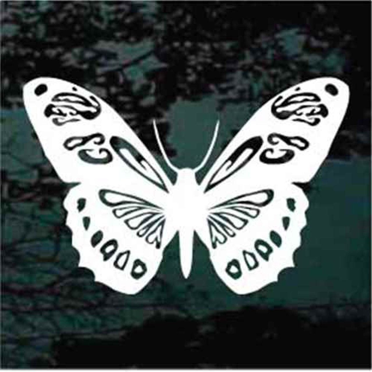 Fancy Butterfly Car Decals And Window Stickers Decal Junky 