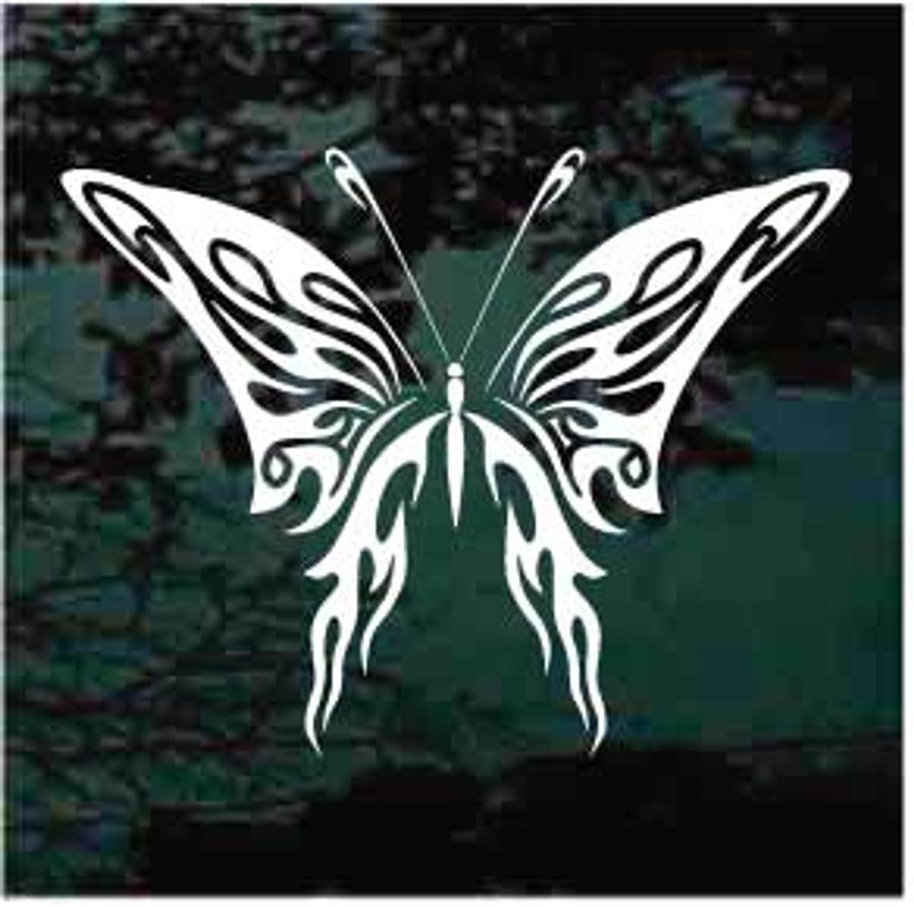 Terrific Tribal Butterfly Decal And Window Sticker Decal Junky 