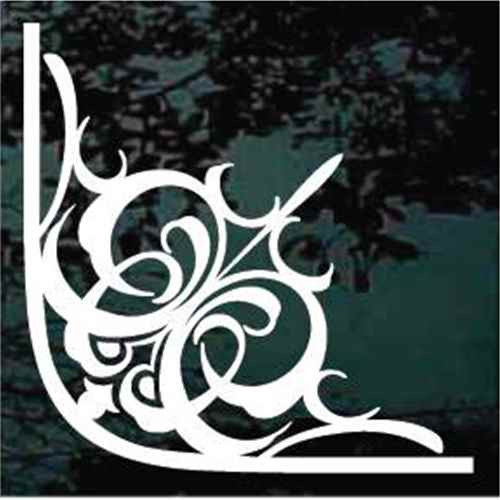 Corner Decals & Window Stickers Corner Decal Design 30