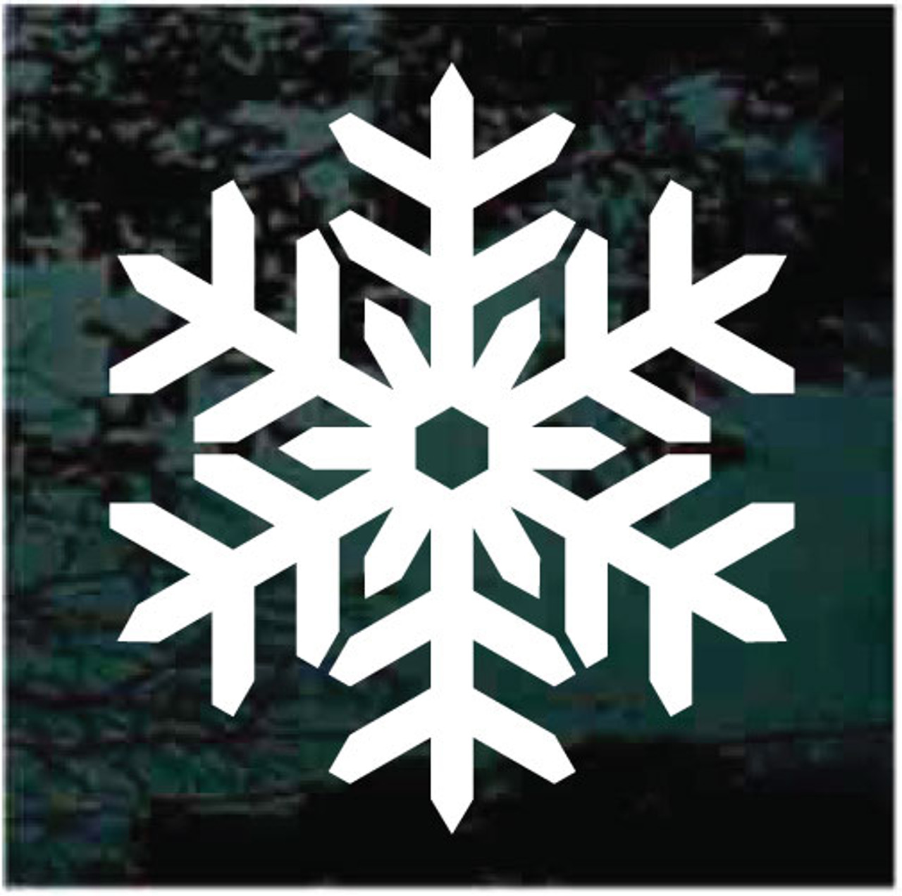 Decorative Snowflake Car Decals & Window Stickers Decal Junky