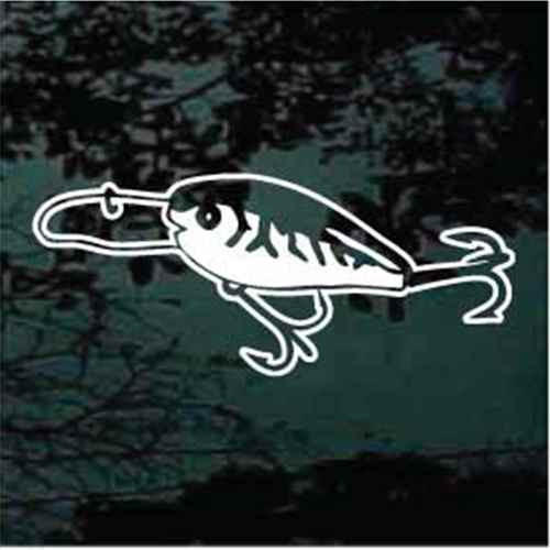 Bass Fishing Lure Decals & Stickers Decal Junky