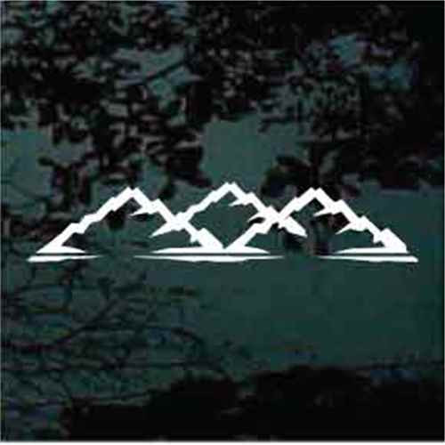 Landscape Mountains Decals Car Window Stickers