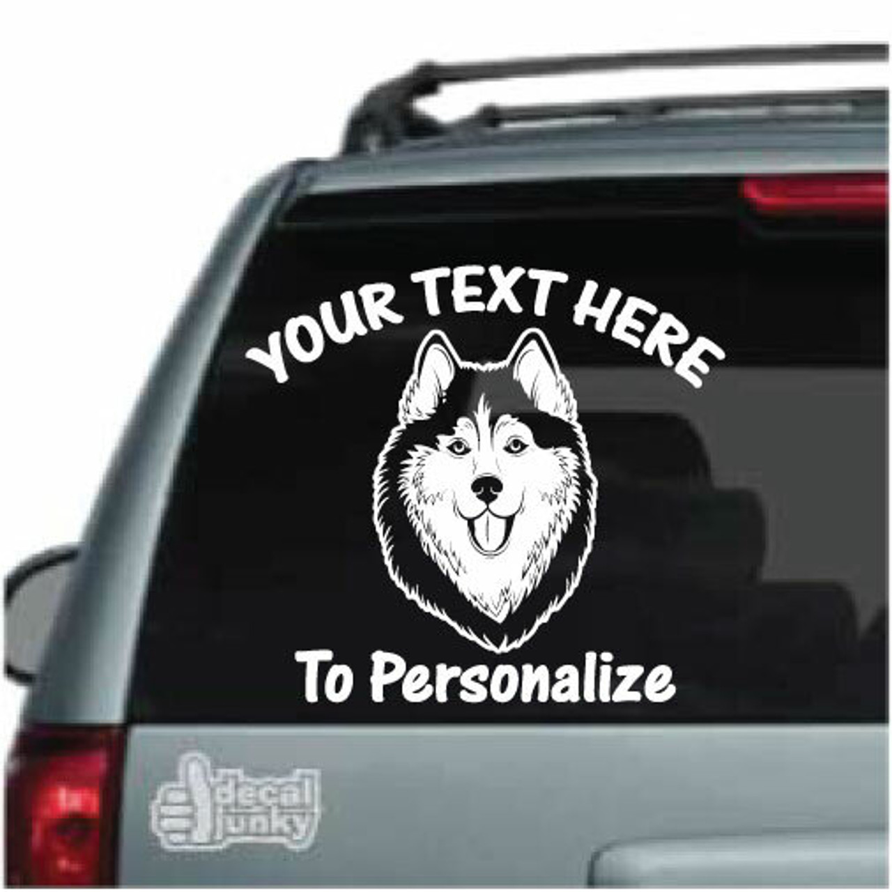 Siberian Husky Decals