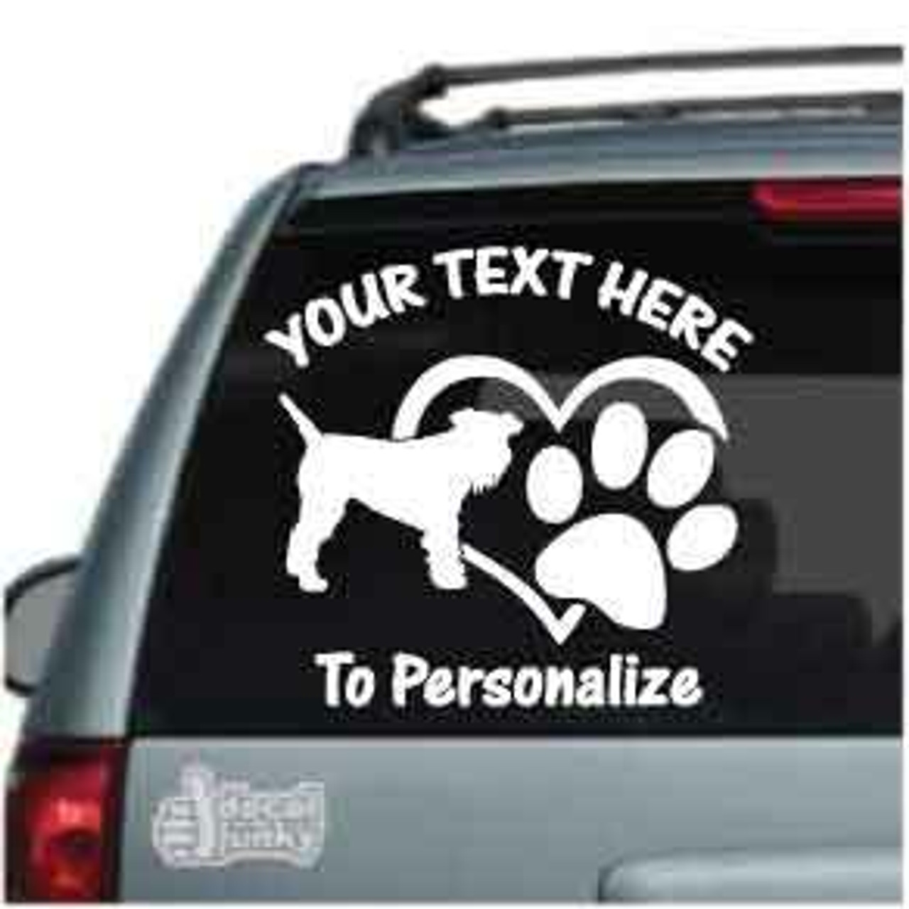 Kerry Blue Terrier Decals