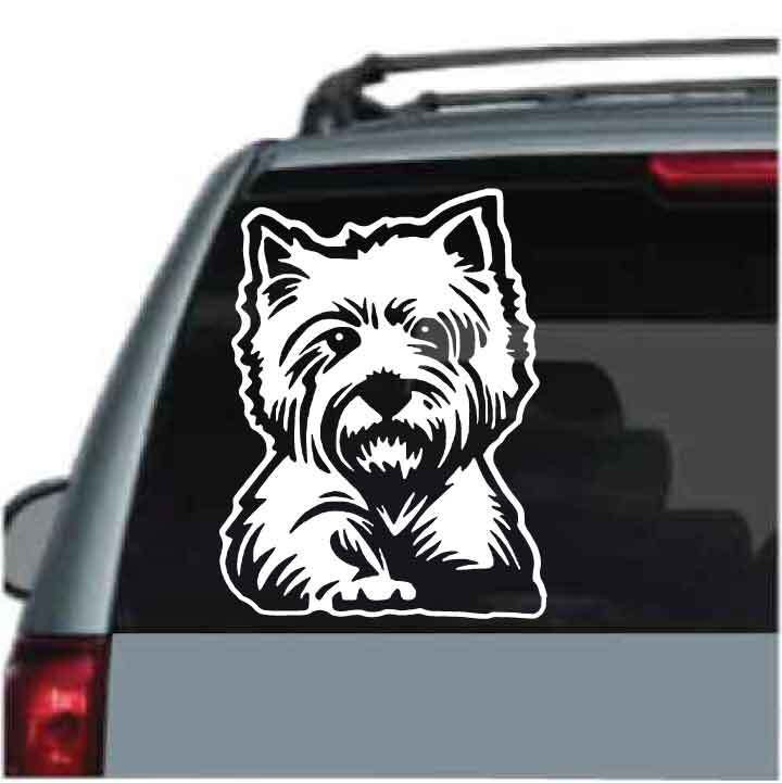 West Highland Terrier Decals