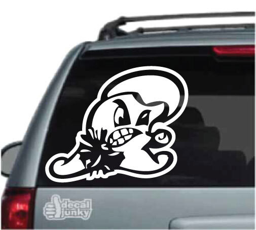 Tidal Waves Mascot Decals