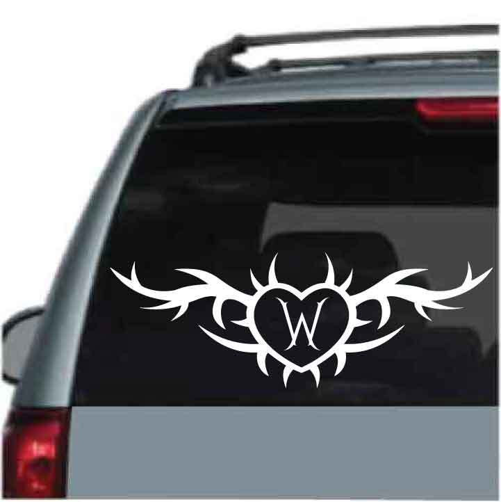 Tribal Monogram Decals