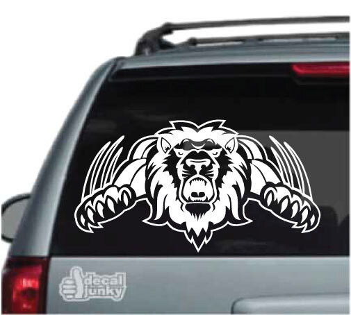 Lions Mascot Decals