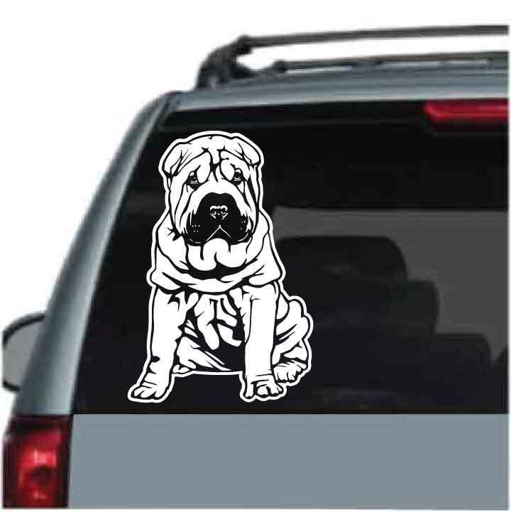 Shar Pei Decals