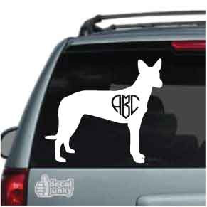 Pharaoh Hound Monogram Decals & Car Window Stickers | Decal Junky