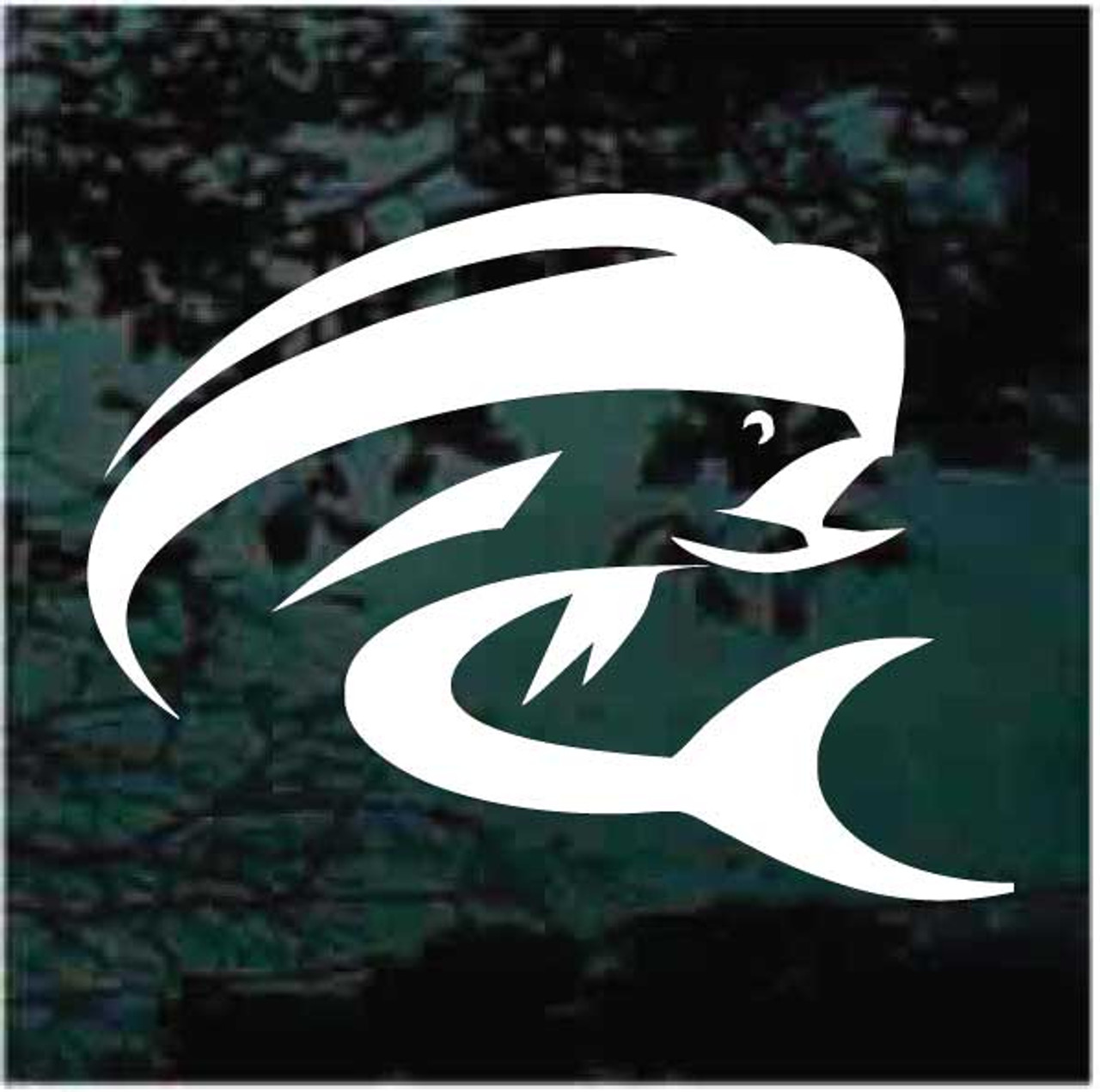 Stylish Mahi Mahi Fish Decals & Stickers Personalized Decal Junky