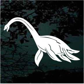 Plesiosaur Dinosaur Decals & Car Window Stickers | Decal Junky