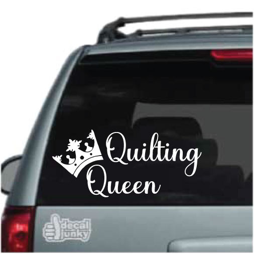 Quilting Queen Decals & Stickers Decal Junky