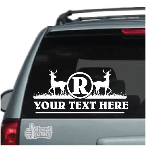 Decorative Deer Mailbox Border Decals Decal Junky