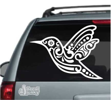 Decorative Hummingbird Car Window Decals & Stickers Decal Junky