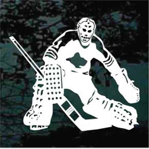 Detailed Hockey Goalie Car Decals & Window Stickers Decal Junky