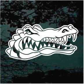 Alligator Head Mascot Decals Decal Junky