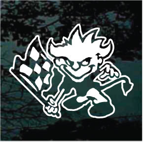 Devil Racer Decals & Car Window Stickers | Decal Junky