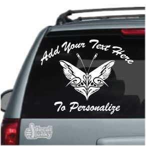Excellent Tribal Butterfly Decal For Car Windows Decal Junky