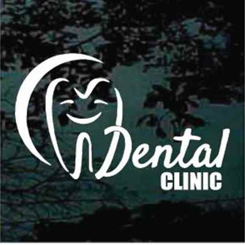 Dental Clinic Decals & Window Stickers