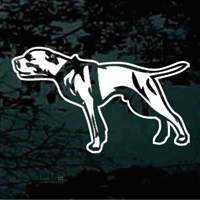 Adesivo Auto Adesivo Per Auto Pitbull - Decal Glossy Multicolore Resistente