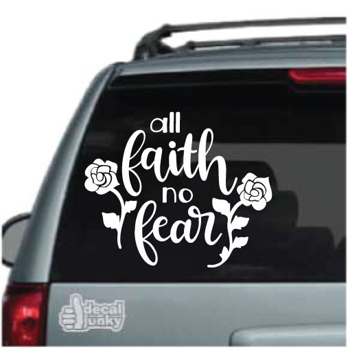 No Fear Motorsports Sticker – Vinyl Decal For Car, Motorcycle, Window, Glass – Fits All Makes